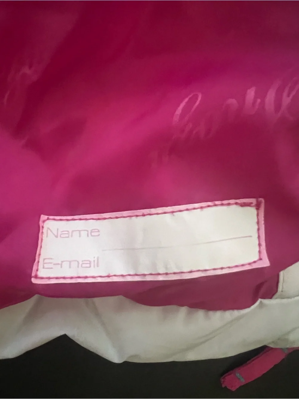 Snozu 3T kids girls White Puffer Jacket with Pink Lining
